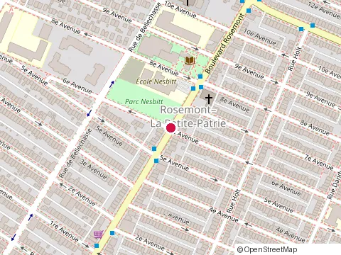 Location of Matelas Depot at 2848 Bd Rosemont, Montréal