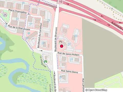 Location of Materiaux Construction Adam at 21 Boulevard de Bromont, Bromont