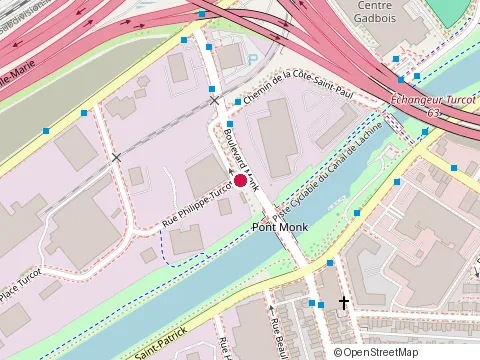 Location of Matériaux de Rénovations Morival Inc at 5650 Rue Philippe-Turcot, Montréal