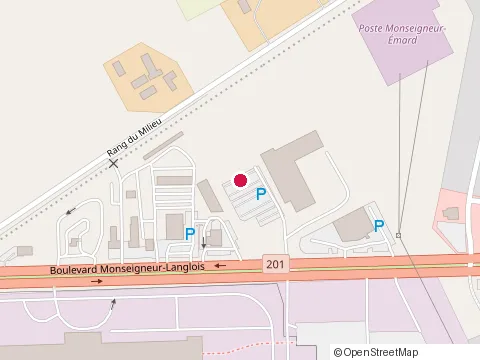 Location of Matériaux Design at 2755 boulevard Monseigneur-Langlois, Salaberry-de-Valleyfield