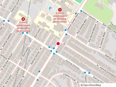 Location of Maternelle at 4635 chemin Queen-Mary, Montréal