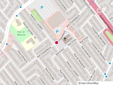 Location of Maternelle les Petits Soleils at 2000 Rue Champfleury # A, Laval