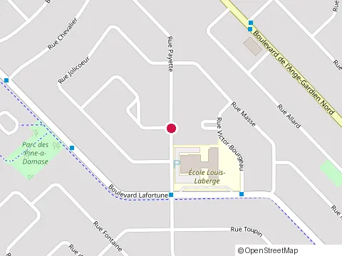 Location of Mathias Comptabilité et Impôts - Mcei (2021) at 100 Zo?E-Duhamel l Assomption, Québec