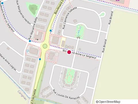 Location of Mathieu Lachapelle at 3041 boulevard Anne-le Seigneur, Chambly