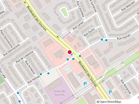 Location of Maureen Hannah Maher at 4080 boulevard des Sources, Dollard-Des-Ormeaux