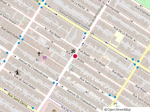 Location of Maurice Ponthieux Ébeniste at 5900 Rue Saint-Andre, Montréal