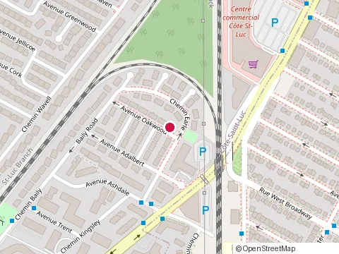 Location of Maverick Design at Cote St Luc Rd, Cote Saint-Luc