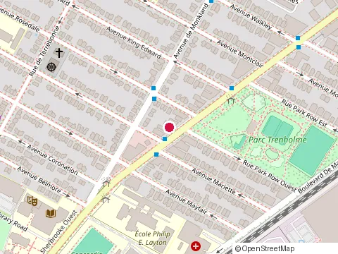 Location of Mavi Construction at 28-6885, Rue Sherbrooke O, Montréal