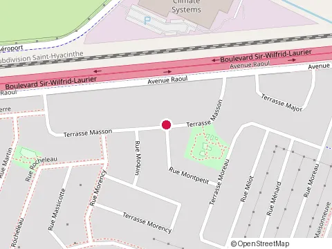 Location of Max Massage Studio at 915 Rue Montpetit, Saint-Hubert