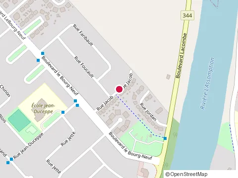 Location of Maxi Menuiserie Inc at 1447 boulevard le Bourg-Neuf, Repentigny