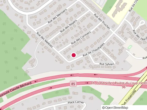 Location of Maxillomd at 75 Rue Saint-Henri, Rivière-du-Loup