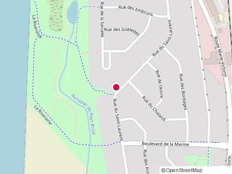 Location of Maxime Fournier at 147 Rue du Saint-Laurent, Varennes