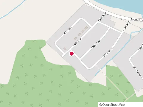 Location of Maxime Poulin at 322 32E Avenue, Beauceville