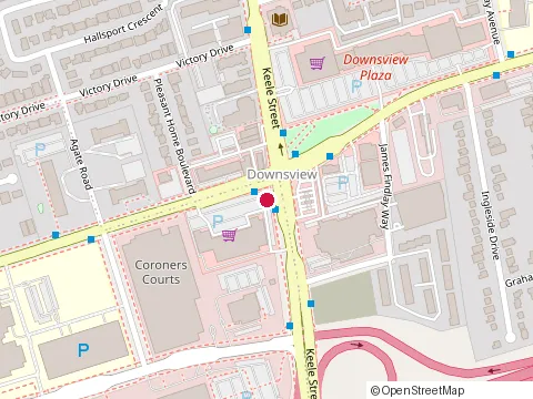 Location of Btrust Supermarket North York at 1105 Wilson Ave, North York