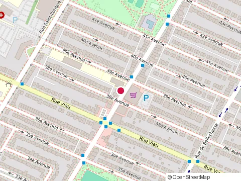 Location of May Comptoir Vietnamien Restaurant at 5003 Rue Beaubien E, Montréal