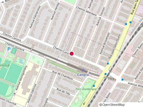 Location of Mayer Roofing Toiture Mayer at 2410 avenue Lockhart, Montréal