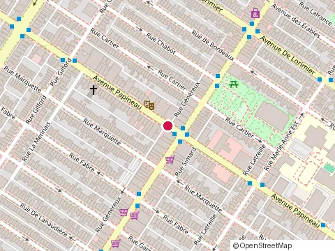 Location of Mbba S.E.N.C.R.l at 4510 avenue Papineau, Montréal