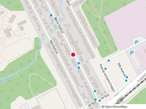 Location of Mbm Extermination, Montréal