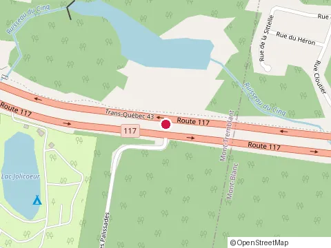 Location of Mbn Construction at 169 117 Rte, Mont-Tremblant
