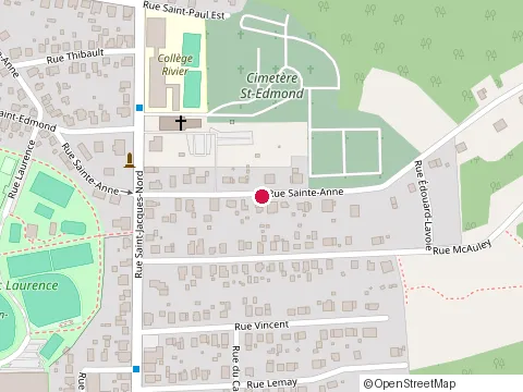 Location of Mcdonald & Sons Trucking at 455 Rue Sainte-Anne, Coaticook