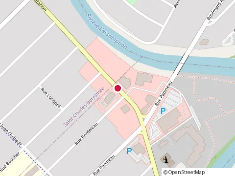 Location of Mcdonald'S at 595 Rue Saint-Charles-Borromée N, Joliette