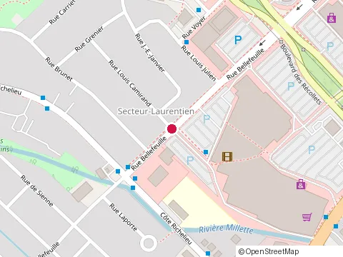 Location of Mchip Performance at 4905 Rue Bellefeuille, Trois-Rivières