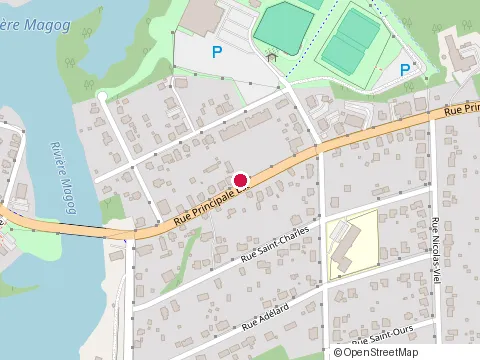 Location of Md Côté Inc at 1057 Rue Principale Est, Magog