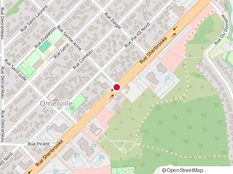 Location of Md Habitations at 2895A Rue Sherbrooke, Magog