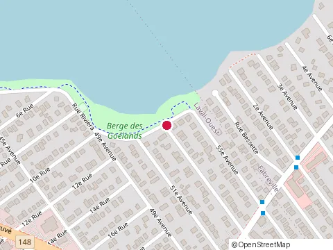 Location of Mdex Construction at 5270 Rue Riviera, Laval
