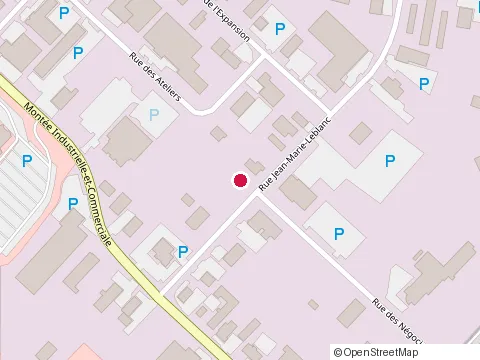 Location of Mdg Entreprises at 201 Rue des Negociants, Rimouski
