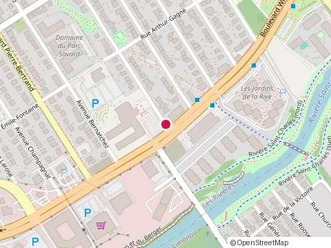 Location of Mdj Construction at 120 Gauvin Ave, Québec