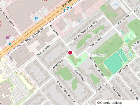 Location of Me Bernard Roy Avocat-Fiscaliste at 2580  Rue Menard, Québec