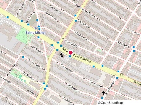Location of Me Chokri Ktaifi at 7190 Boulevard Saint-Michel, Montréal