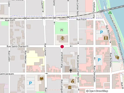 Location of Me Meghan Jones at 108 Rue Saint-Charles, Saint-Jean-sur-Richelieu