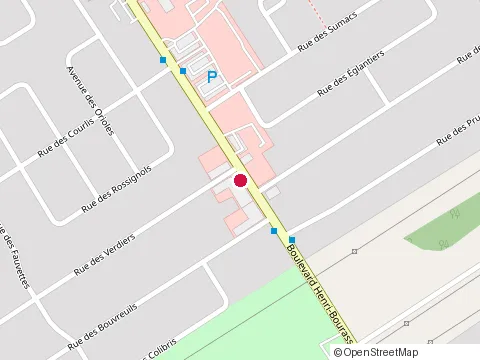 Location of Mécanauto Rhéaume at 13081 boulevard Henri-Bourassa, Québec