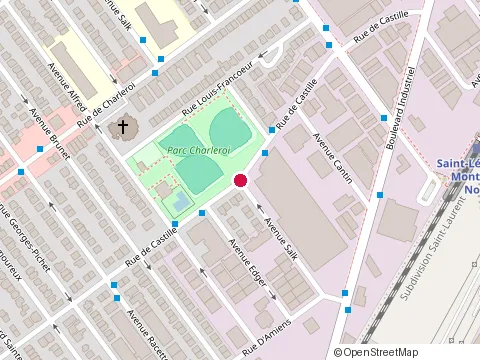 Location of Mecanique Bms Auto at 10760 avenue Salk, Montréal-Nord