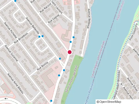 Location of Mécanique Brochu at 4737 Boulevard Lévesque O, Laval