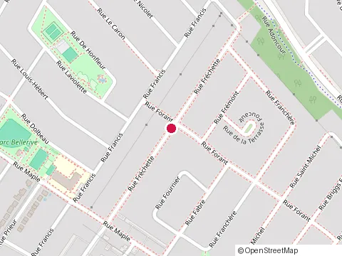 Location of Mécanique Générale Thibault Mobile at 900 Rue Fréchette, Longueuil