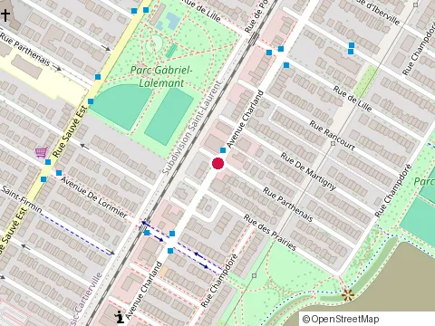 Location of Mecanique Gk Inc at 2190 avenue Charland, Montréal