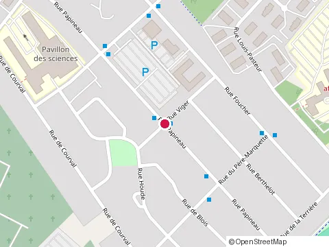 Location of Mécanique Mobile Leroux at 3205 Rue Papineau, Trois-Rivières