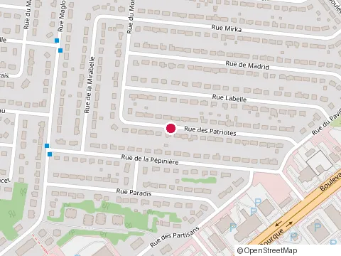 Location of Mécanique Paul Boucher at 4596 Rue Pavillon, Sherbrooke