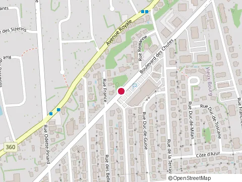 Location of Mécanique Skl at 1100 boulevard des Chutes, Québec