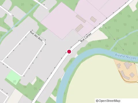 Location of Mecanique Srd at 415 Rue Cartier, Victoriaville