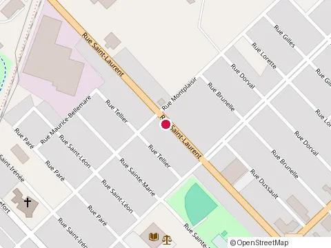 Location of Mécanique Trois-Rivières at 80 Rue Montplaisir, Trois-Rivières