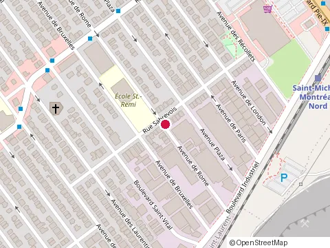 Location of Mecanique-Auto Cjpa at 10011 avenue de Rome, Montreal-Nord