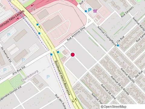 Location of Mecano-Techno at 2710 boulevard Henri-Bourassa, Québec