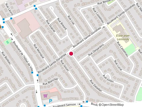Location of Mechwi Boucherie et Grill at 760 Rue Daladier, Laval
