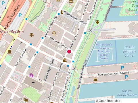 Location of Médecindefamille.Ca at 36 Rue Saint-Paul E Suite 400, Montréal