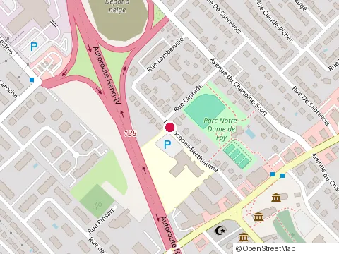 Location of Médecine Esthétique Vip - la Cité Médicale at 2600 boulevard Laurier Suite 295, Québec