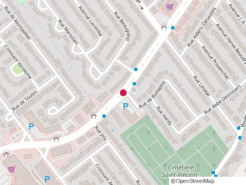 Location of Médic A.S. Solutions Inc., at 3542 Boulevard de la Concorde E, Laval